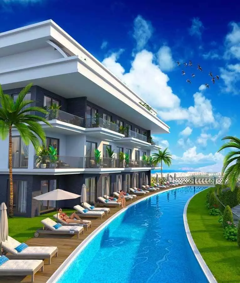 Flat 56m² in Turkey, Kargicak. Priced at 125000€ rent photo-7