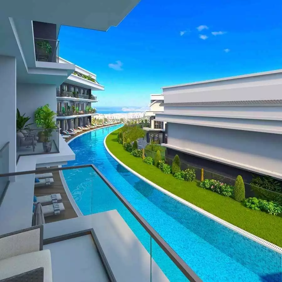 Flat 56m² in Turkey, Kargicak. Priced at 125000€ rent photo-8
