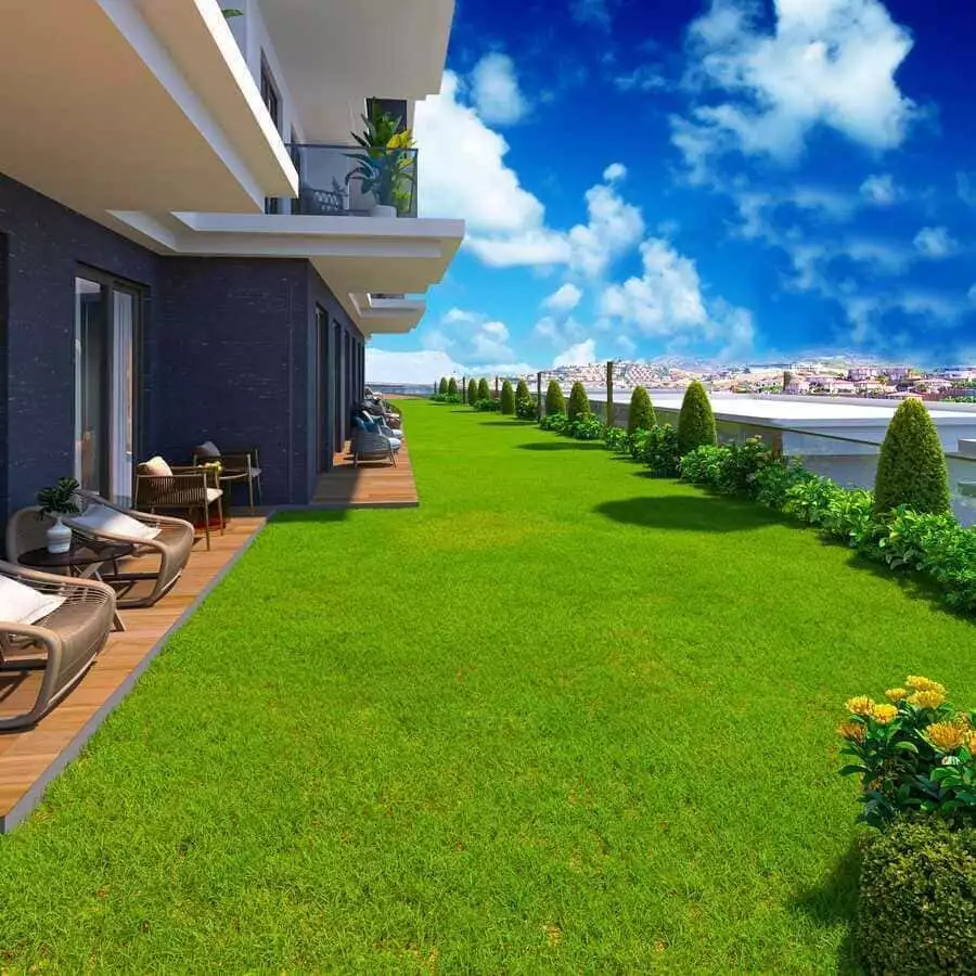 Flat 56m² in Turkey, Kargicak. Priced at 125000€ rent photo-14