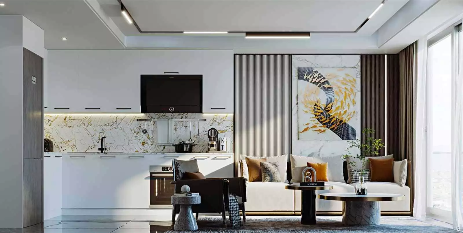 Flat 56m² in Turkey, Kargicak. Priced at 125000€ rent photo-16