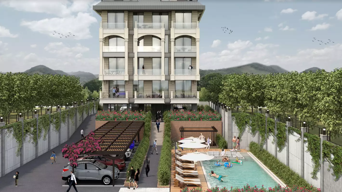 Other Properties 56m² in Turkey, Kestel. Priced at 175000€ rent photo-4
