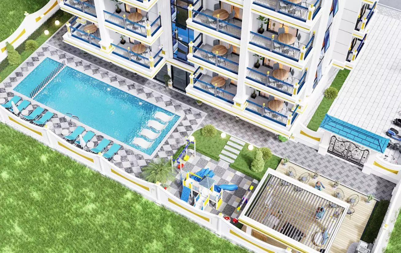 Flat 53m² in Turkey, Kargicak. Priced at 180000€ rent photo-6