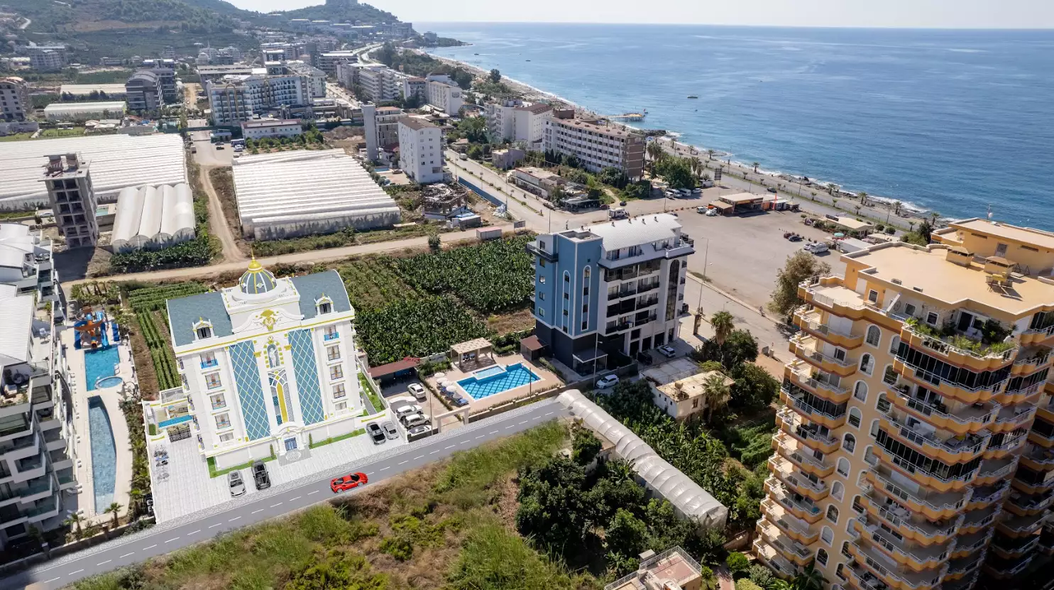 Flat 53m² in Turkey, Kargicak. Priced at 180000€ rent photo-7