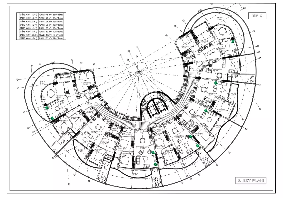 Flat 45m² in Cyprus, Kyrenia. Priced at 150000€ rent photo-2