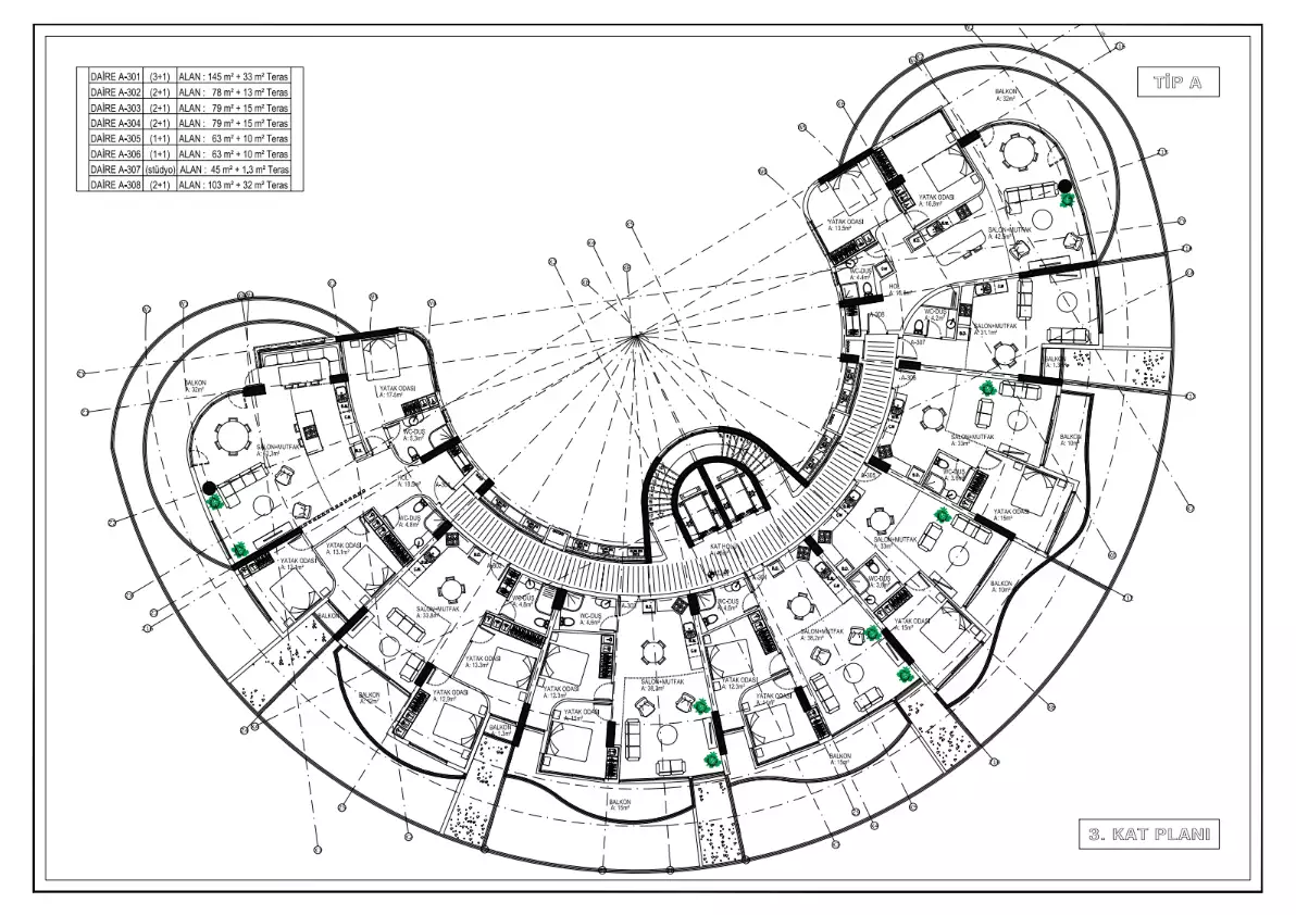 Flat 45m² in Cyprus, Kyrenia. Priced at 150000€ rent photo-3
