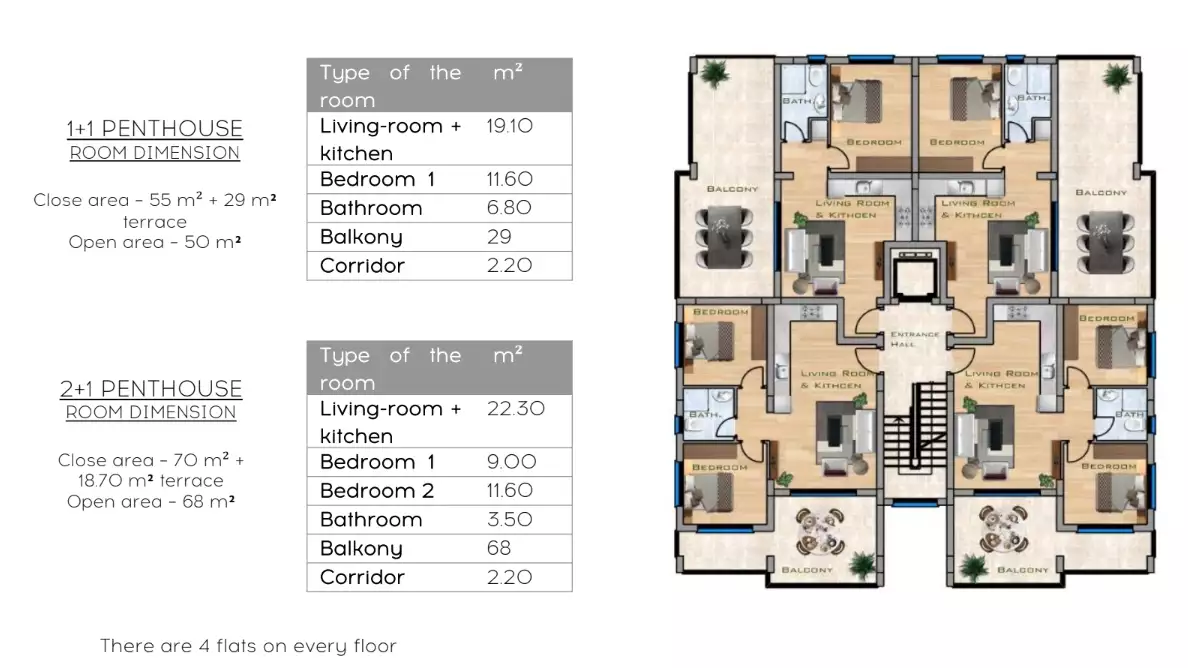 Flat 55m² in Cyprus, Gasimagus. Priced at 105000€ rent photo-8