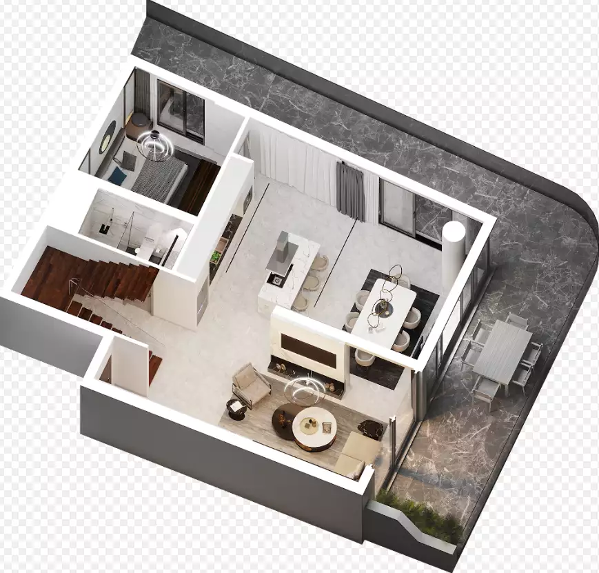 Flat 37m² in Cyprus, Gaziver. Priced at 92000€ rent photo-29