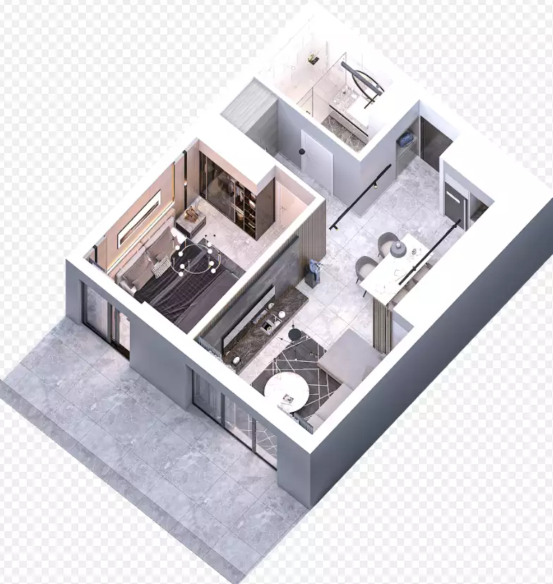 Flat 37m² in Cyprus, Gaziver. Priced at 92000€ rent photo-30
