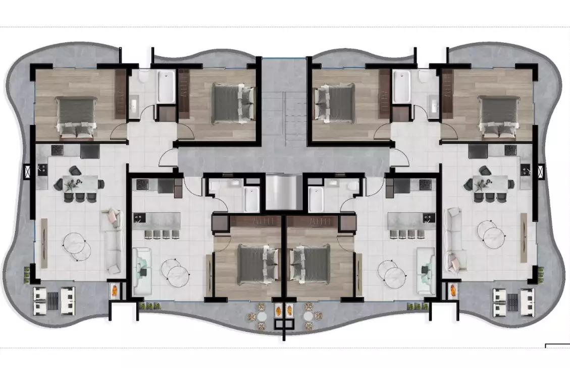 Flat 75m² in Cyprus, Iskele. Priced at 157000€ rent photo-8