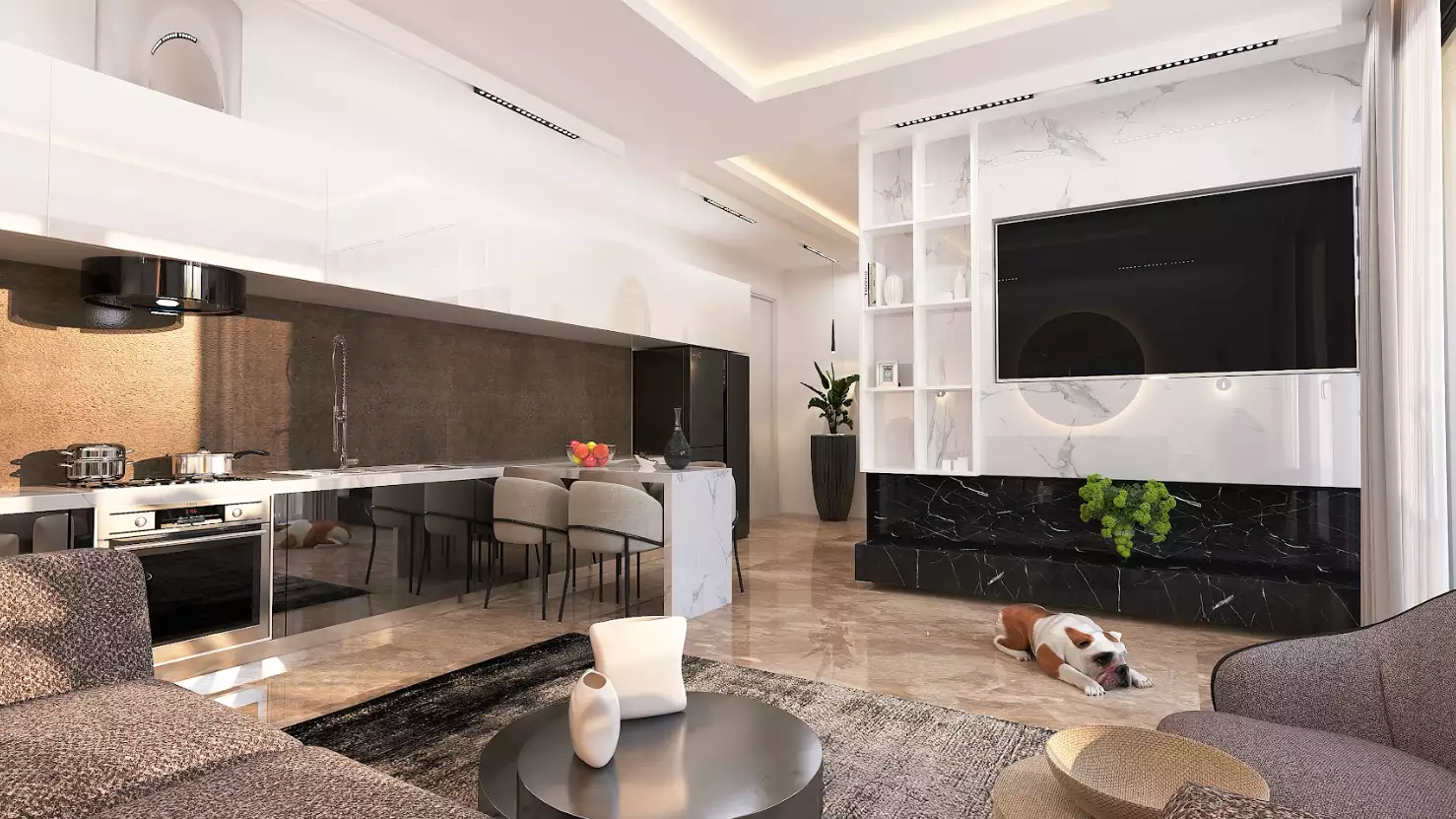 Flat 78m² in Cyprus, Iskele. Priced at 205000€ rent photo-14