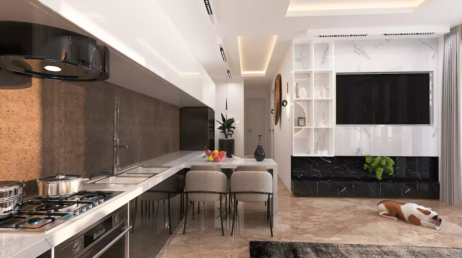 Flat 78m² in Cyprus, Iskele. Priced at 205000€ rent photo-15