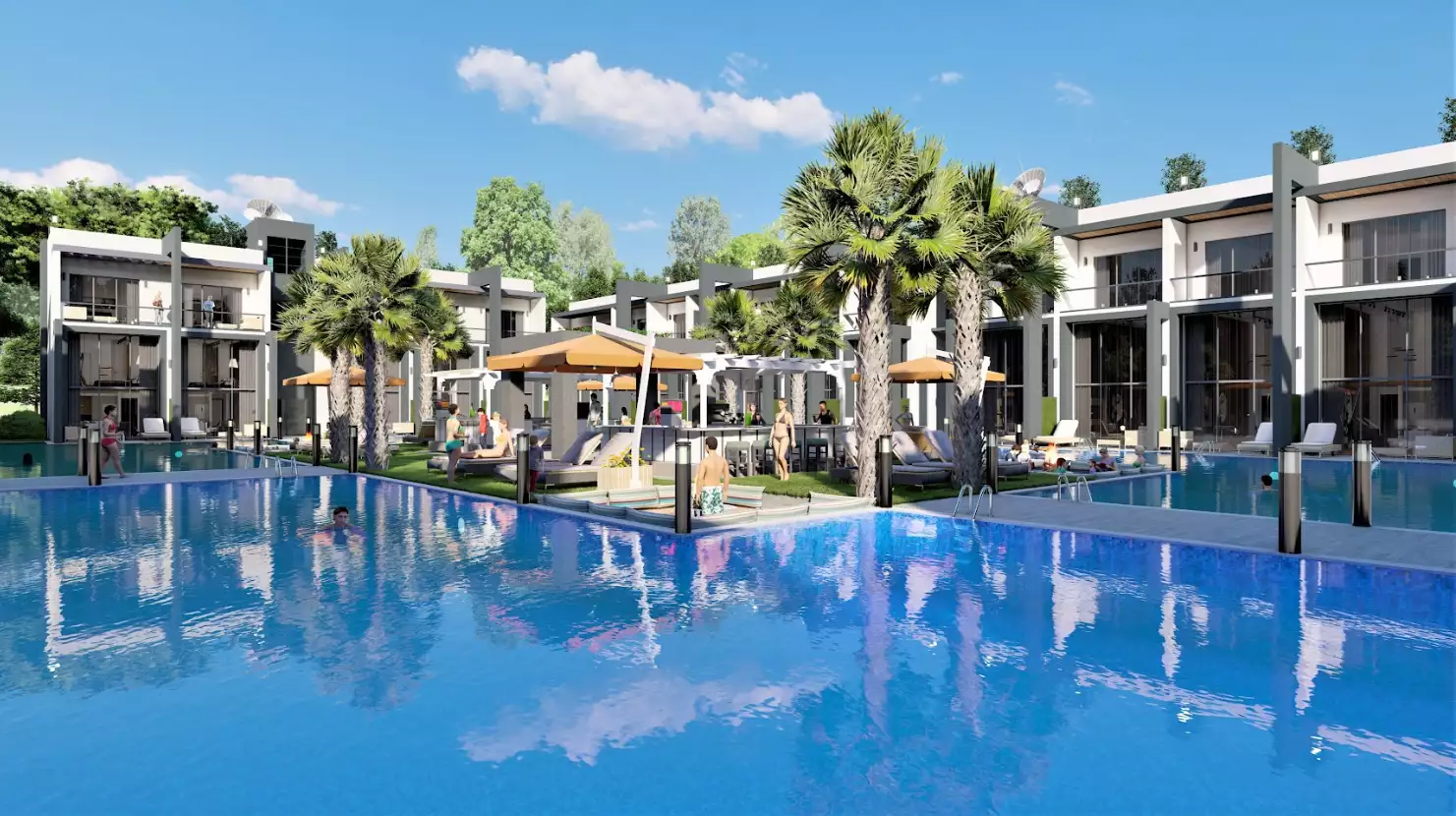 Flat 78m² in Cyprus, Iskele. Priced at 183000€ rent photo-3