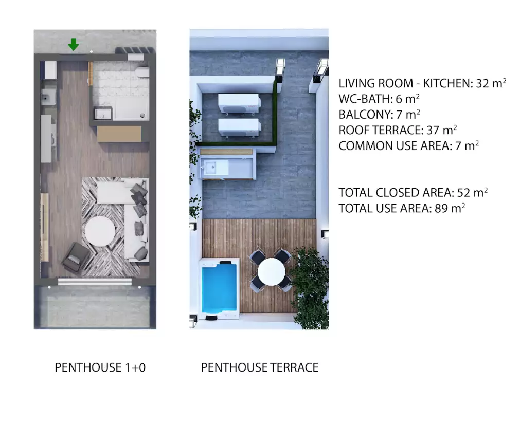 Flat 78m² in Cyprus, Iskele. Priced at 183000€ rent photo-28