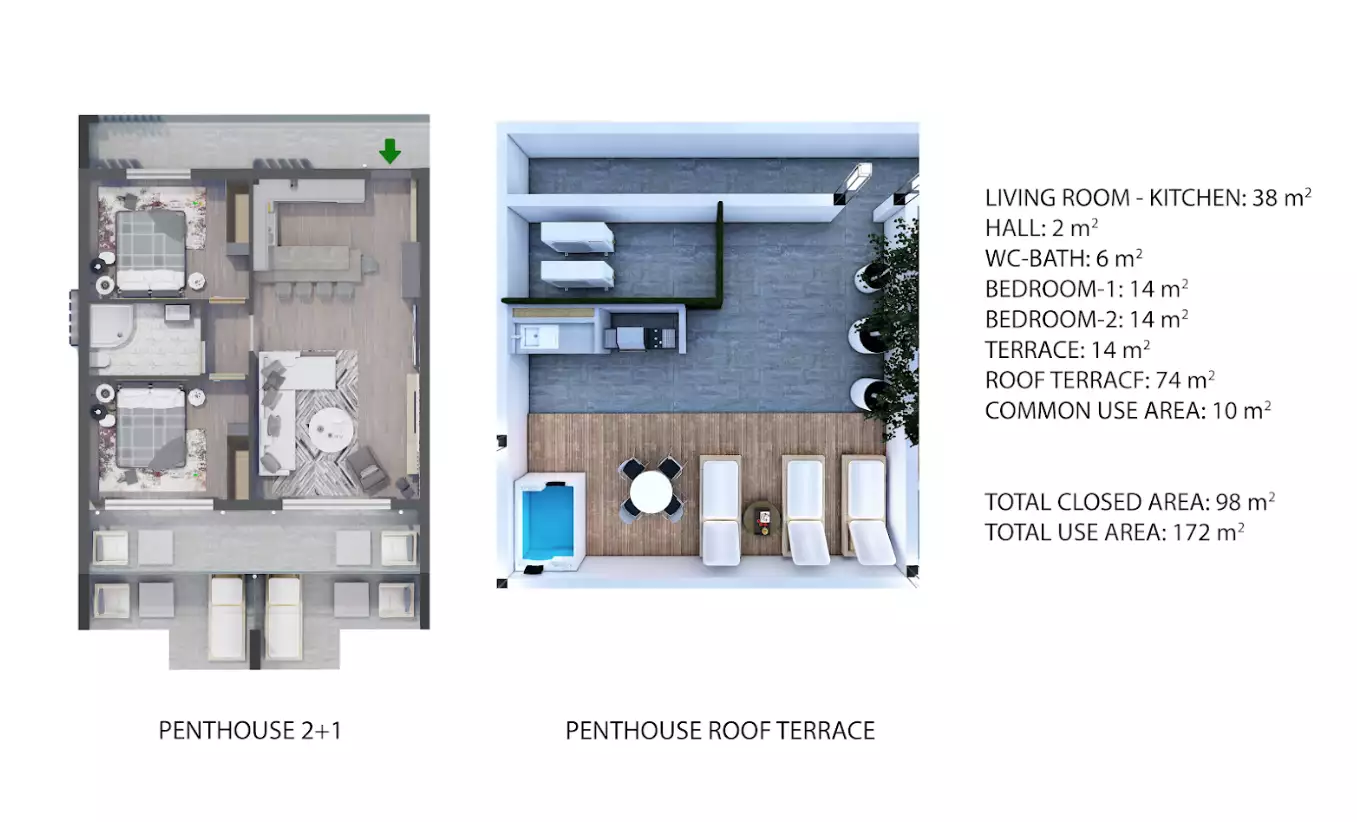 Flat 78m² in Cyprus, Iskele. Priced at 183000€ rent photo-30