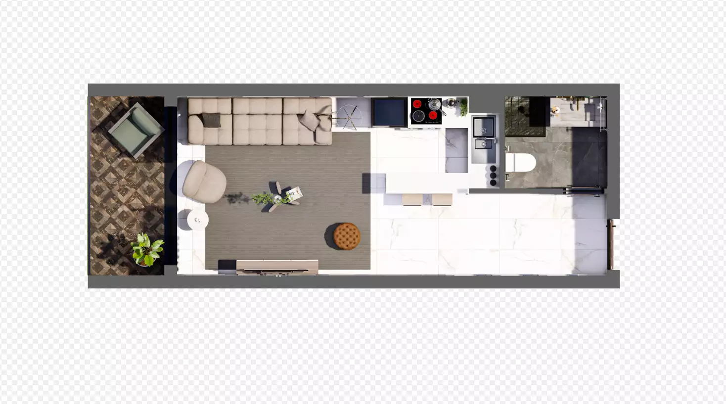 Flat 35m² in Cyprus, Famagusta. Priced at 115000€ rent photo-26