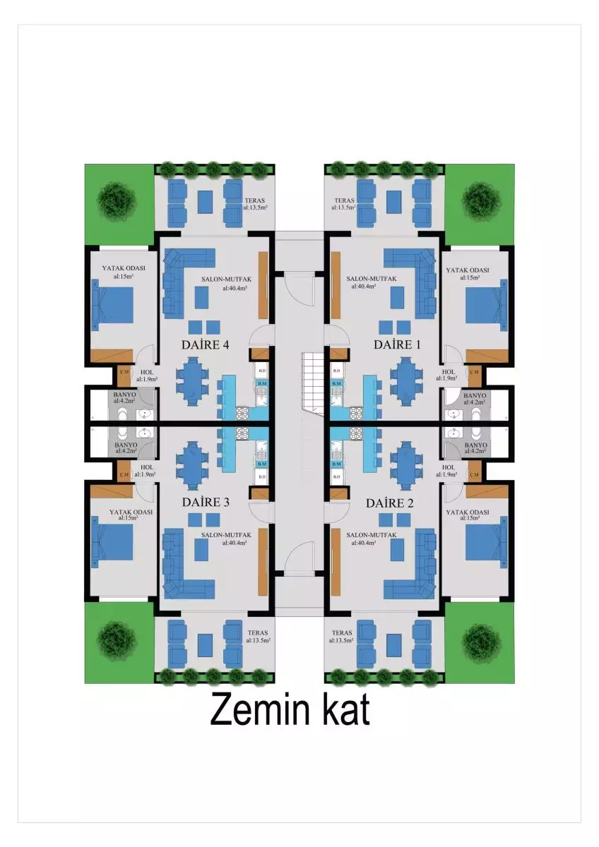 Flat 90m² in Cyprus, Famagusta. Priced at 137900€ rent photo-22