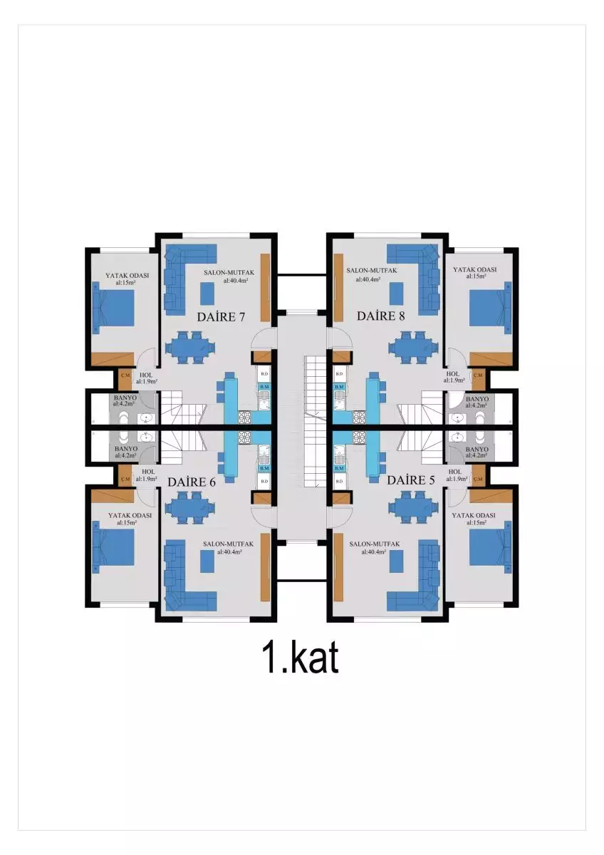 Flat 90m² in Cyprus, Famagusta. Priced at 137900€ rent photo-23