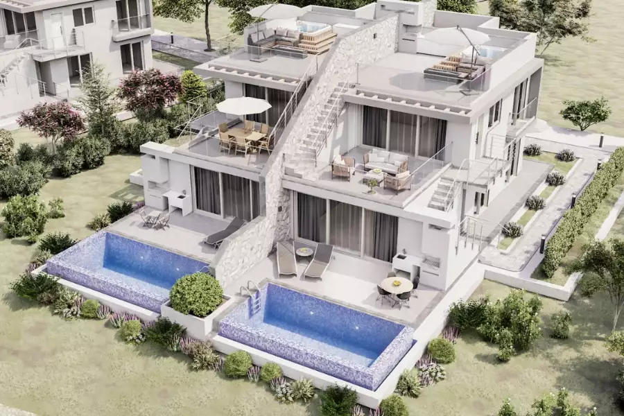 Flat 135m² in Cyprus, Bahceli. Priced at 470000€ rent photo-13