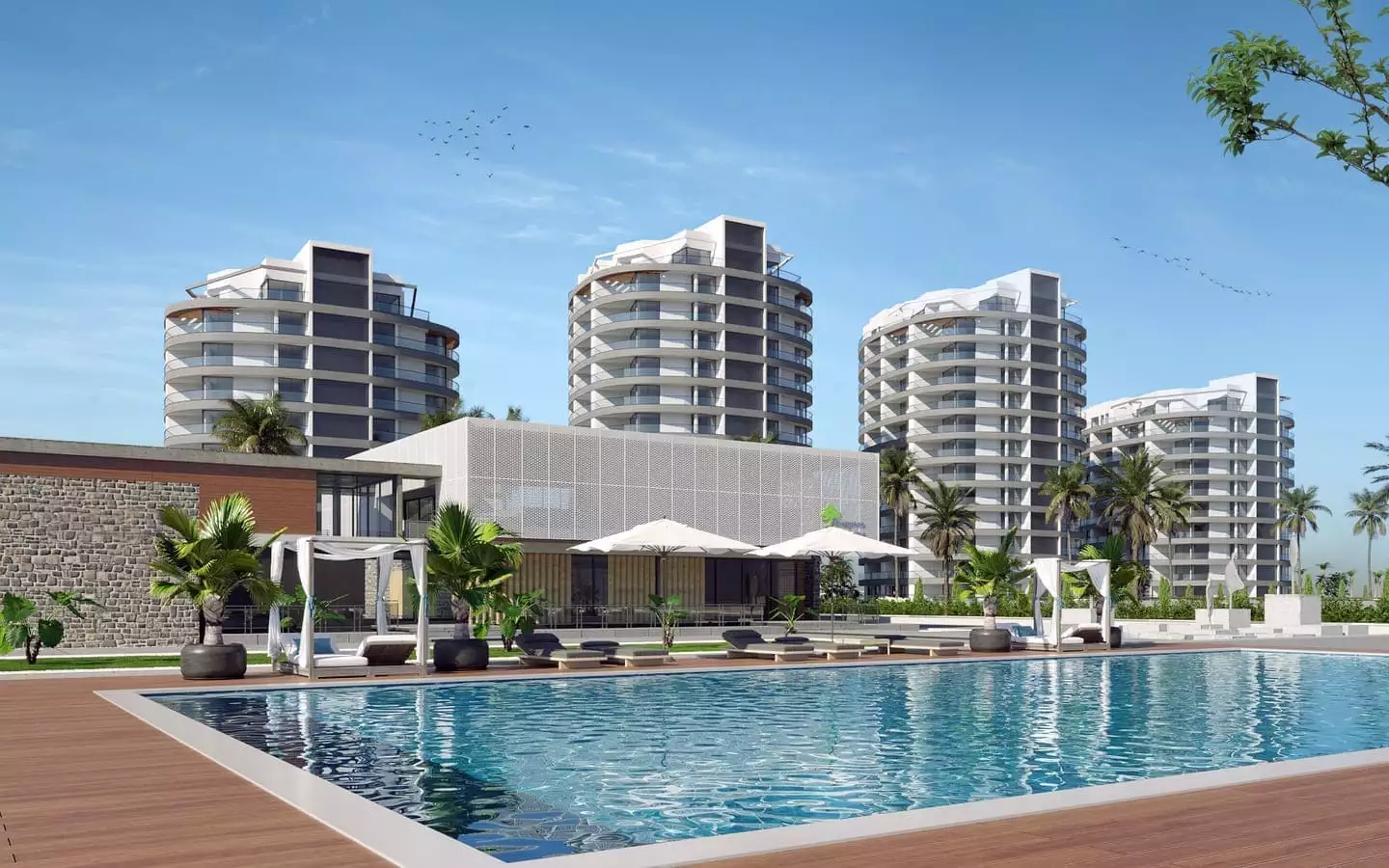 Flat 44m² in Cyprus, Guzelyurt. Priced at 78700€ rent photo-14