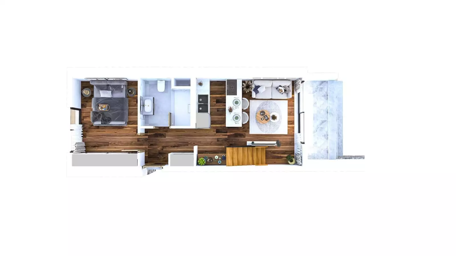 Flat 81m² in Cyprus, Bahceli. Priced at 293000€ rent photo-19