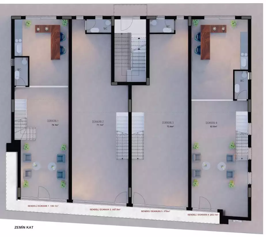 Other Properties 65m² in Cyprus, Guzelyurt. Priced at 255000€ rent photo-9