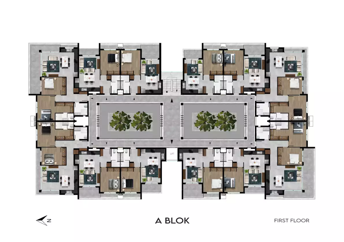 Flat 60m² in Cyprus, Kyrenia. Priced at 148000€ rent photo-22