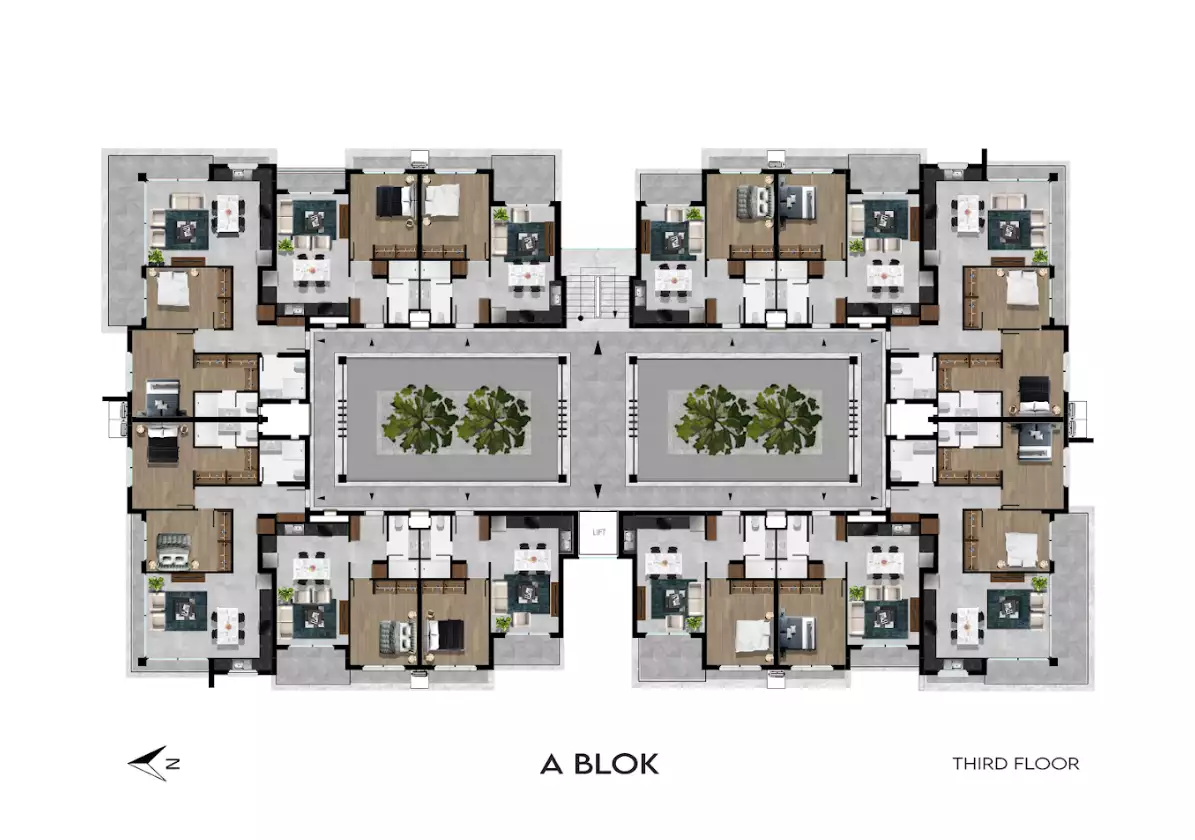 Flat 60m² in Cyprus, Kyrenia. Priced at 148000€ rent photo-24