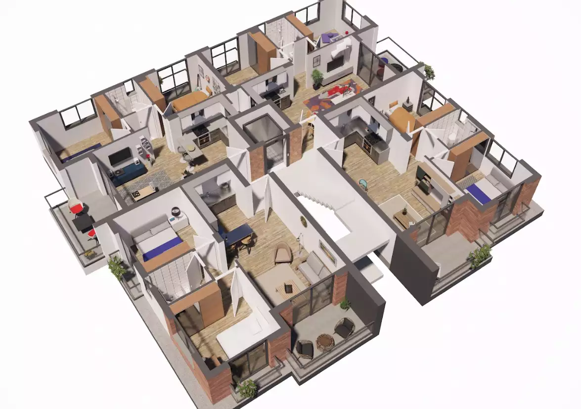 Flat 57m² in Cyprus, Famagusta. Priced at 95000€ rent photo-4