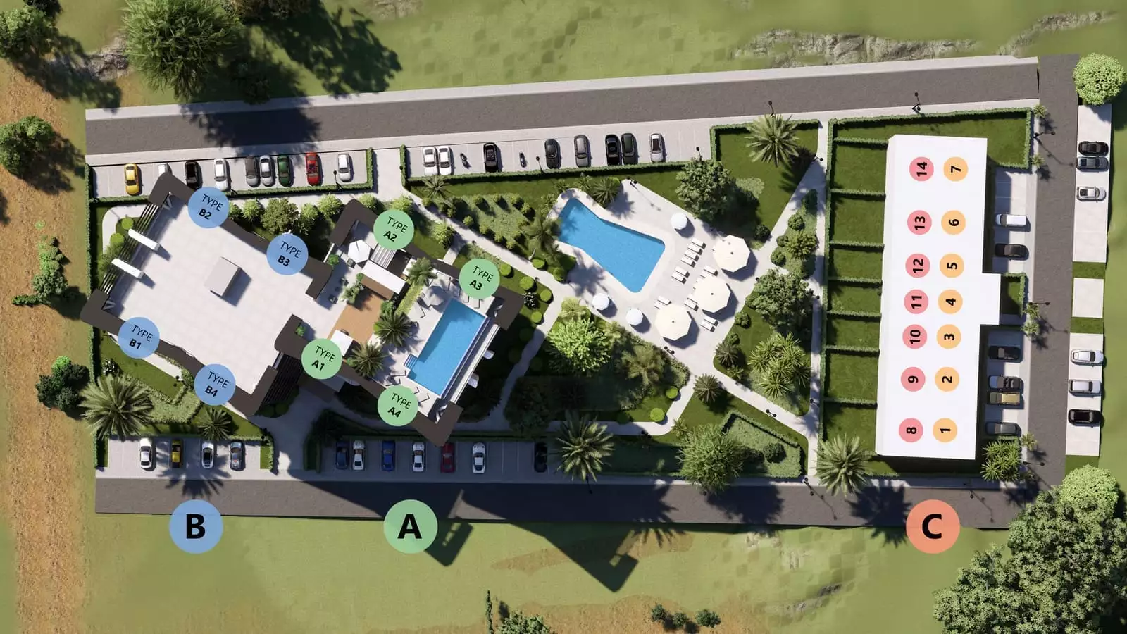 Flat 64m² in Cyprus, Iskele. Priced at 160000€ rent photo-24