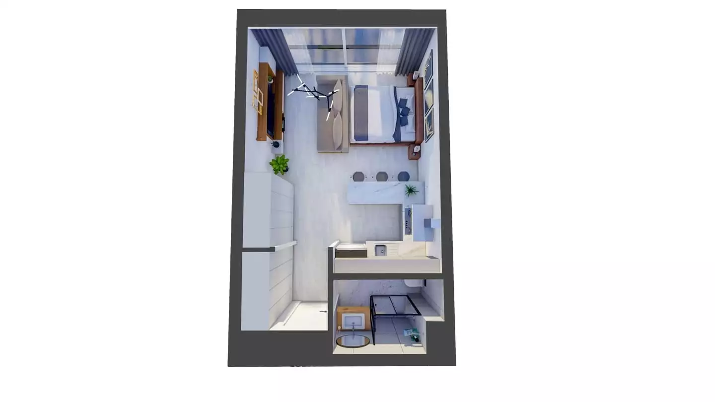Flat 39m² in Cyprus, Iskele. Priced at 110000€ rent photo-22
