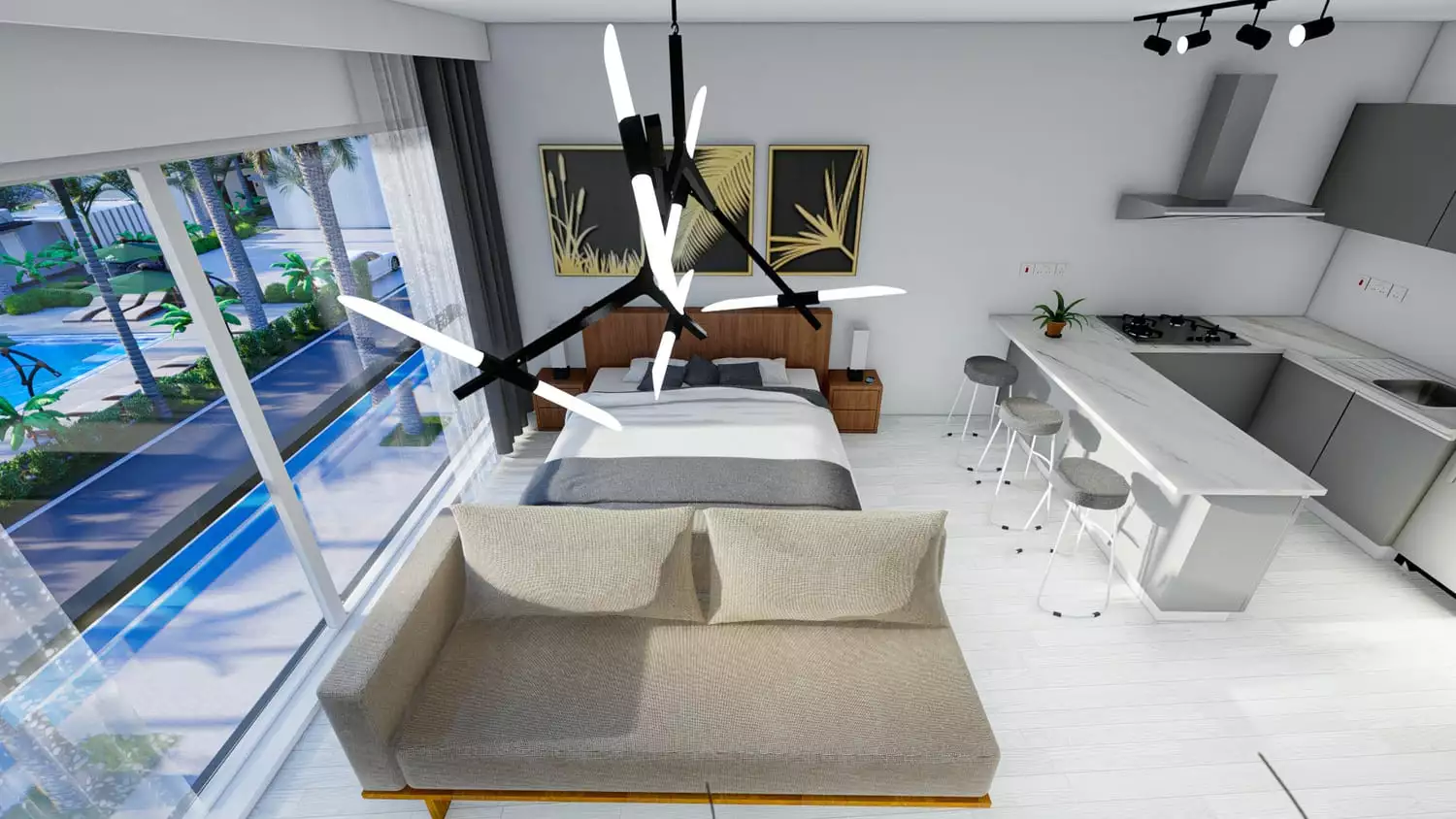 Flat 39m² in Cyprus, Iskele. Priced at 110000€ rent photo-26