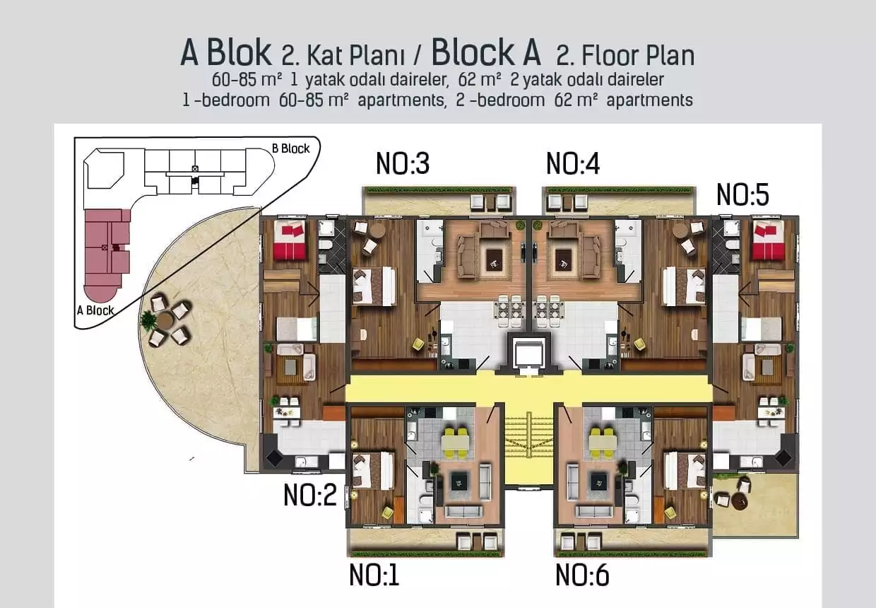 Flat 69m² in Cyprus, Famagusta. Priced at 122500€ rent photo-10