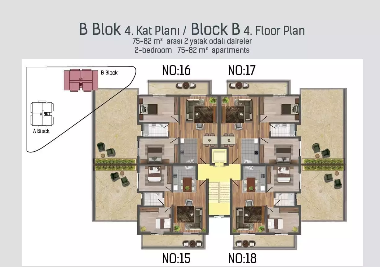 Flat 69m² in Cyprus, Famagusta. Priced at 122500€ rent photo-15