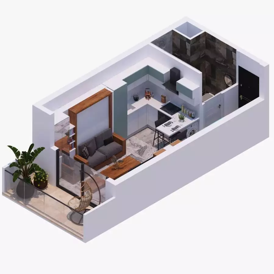 Flat 62m² in Cyprus, Iskele. Priced at 203000€ rent photo-30