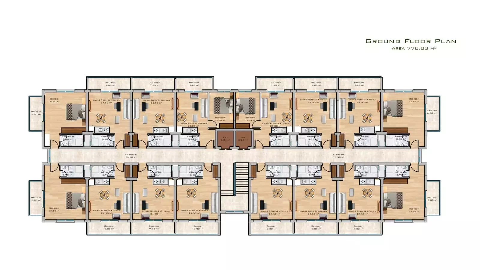 Flat 34m² in Cyprus, Iskele. Priced at 113700€ rent photo-16