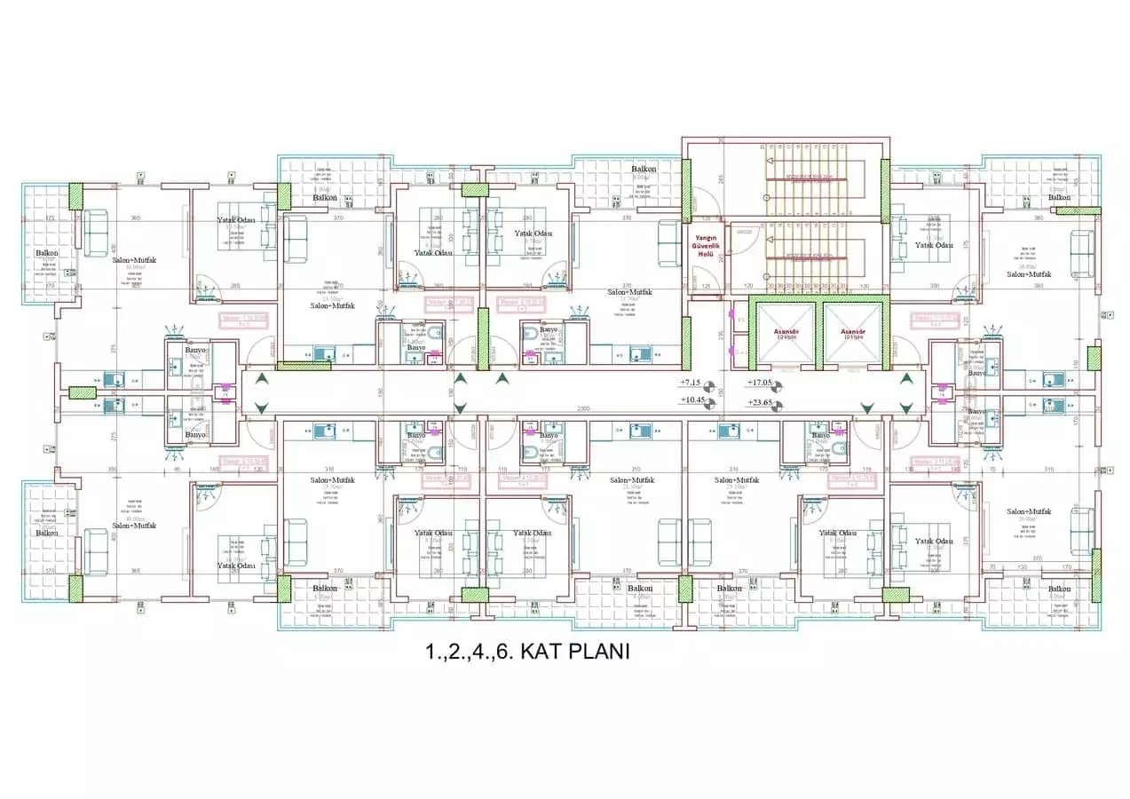 Flat 55m² in Turkey, Mahmutlar. Priced at 82500€ rent photo-27