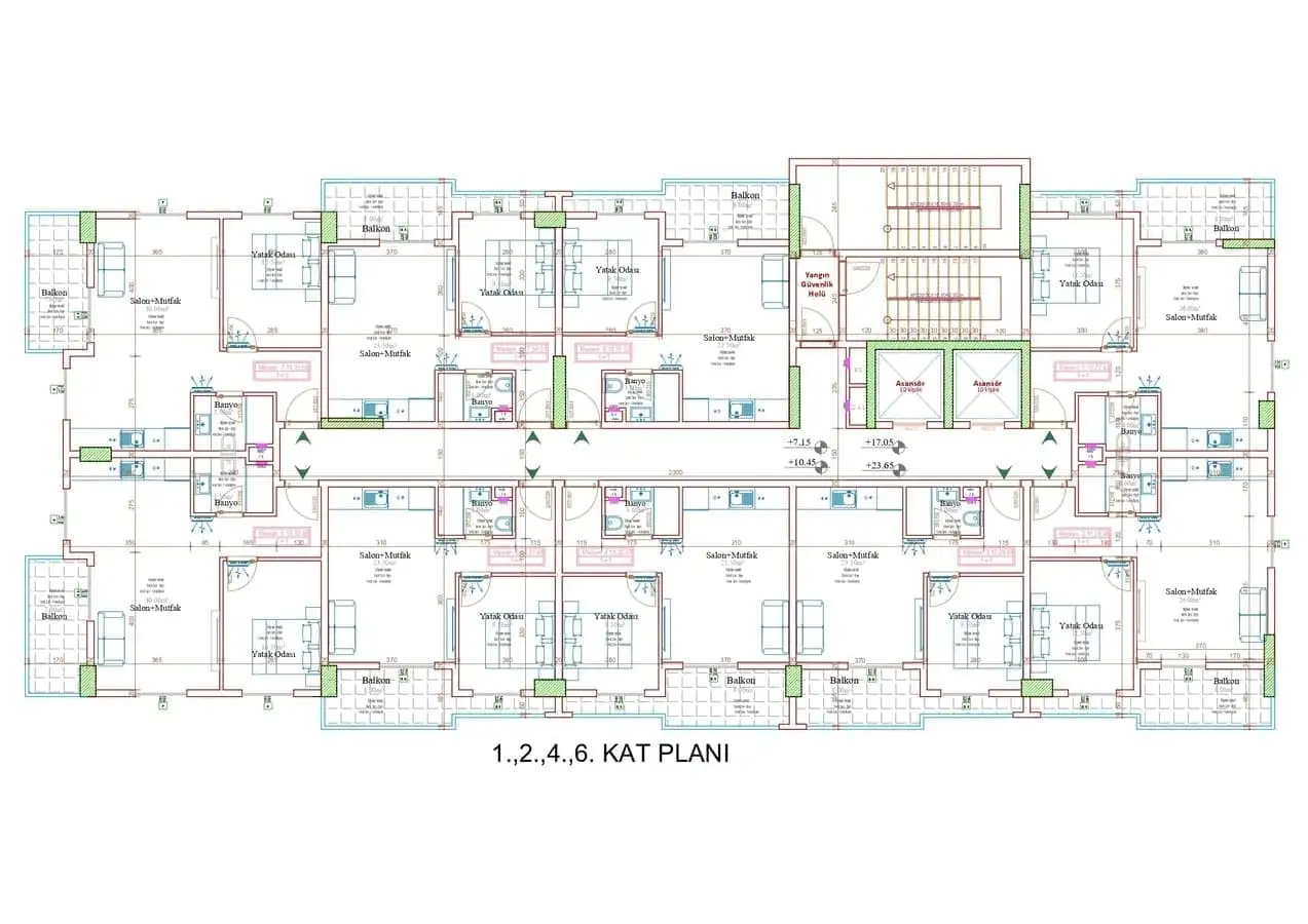 Flat 55m² in Turkey, Mahmutlar. Priced at 82500€ rent photo-27