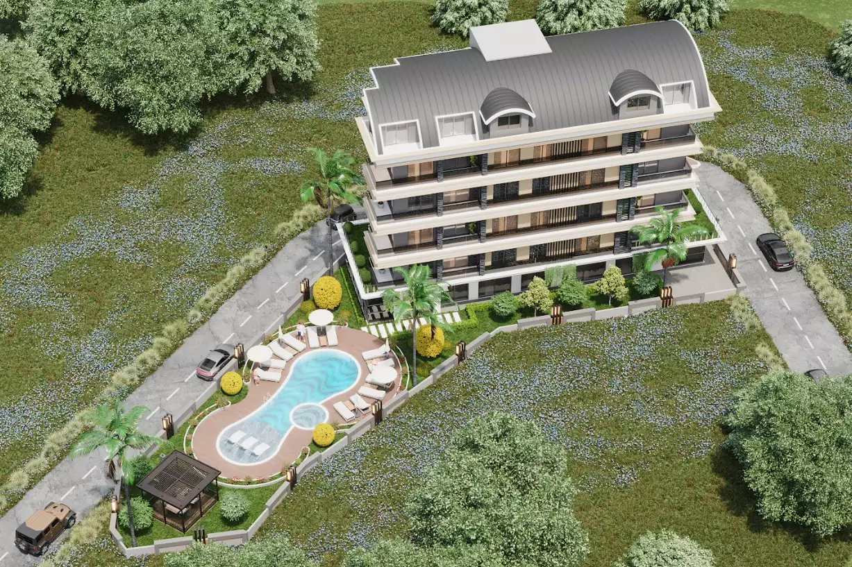 Flat 47m² in Turkey, Oba. Priced at 87500€ rent photo-6