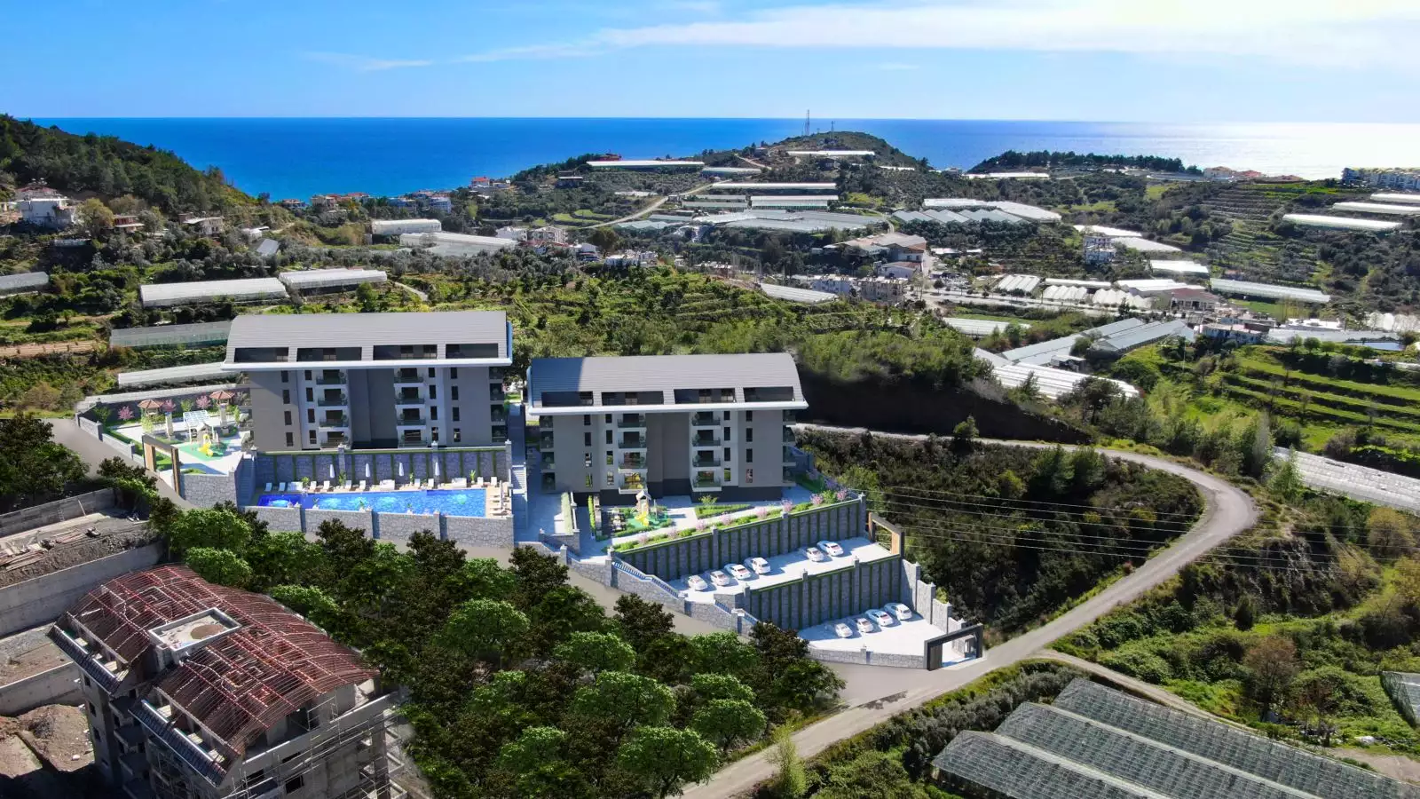 Flat 53m² in Turkey, Konakli. Priced at 93000€ rent photo-7