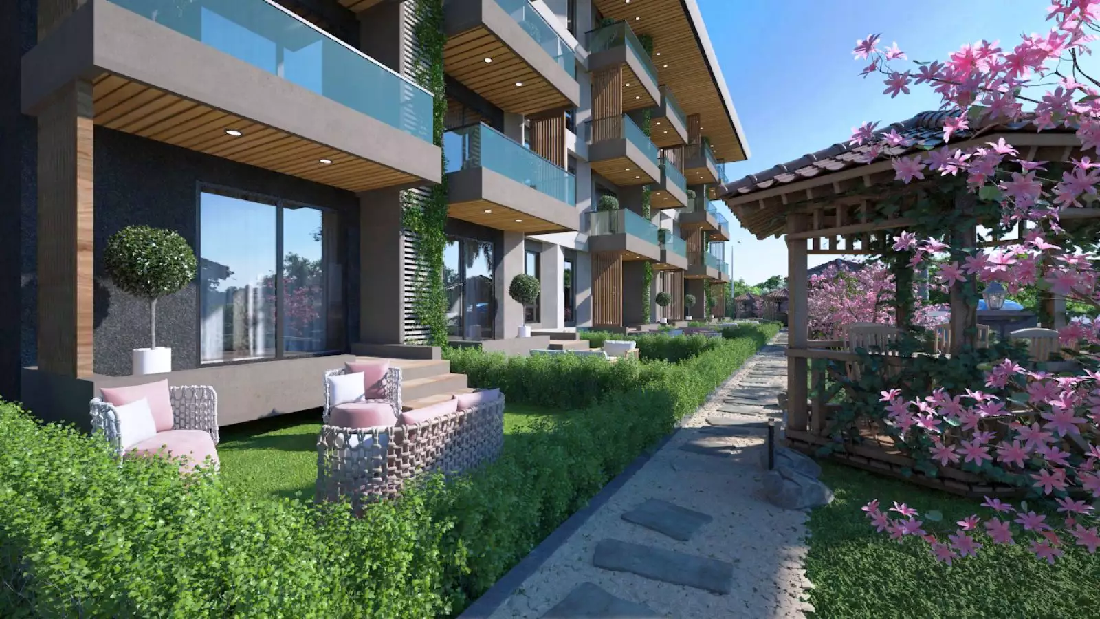 Flat 53m² in Turkey, Konakli. Priced at 93000€ rent photo-16