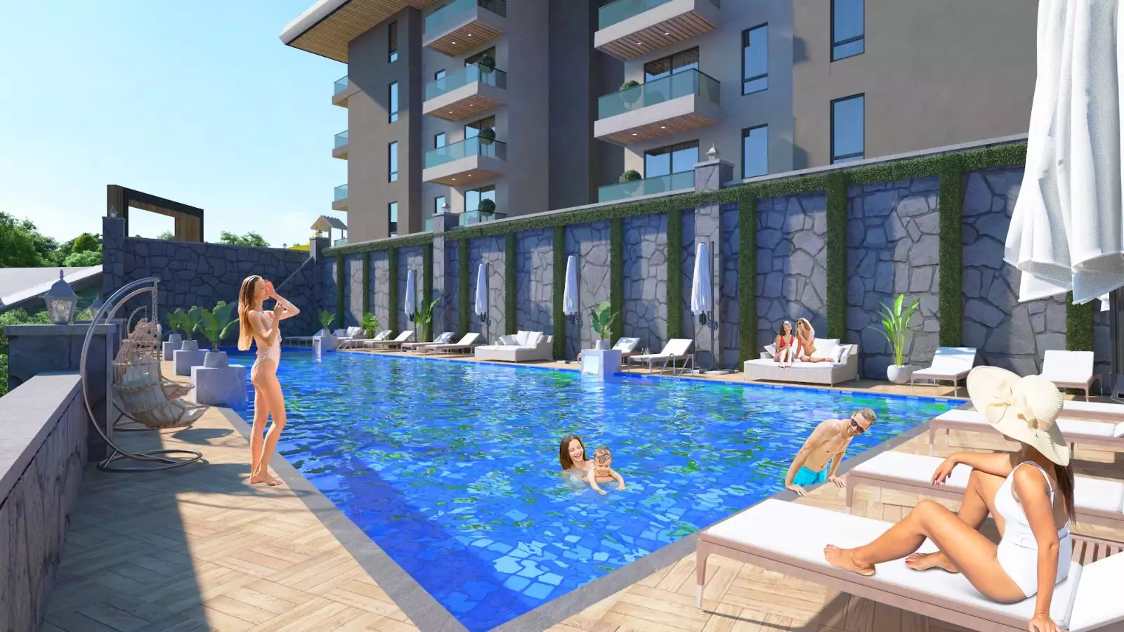 Flat 53m² in Turkey, Konakli. Priced at 93000€ rent photo-19