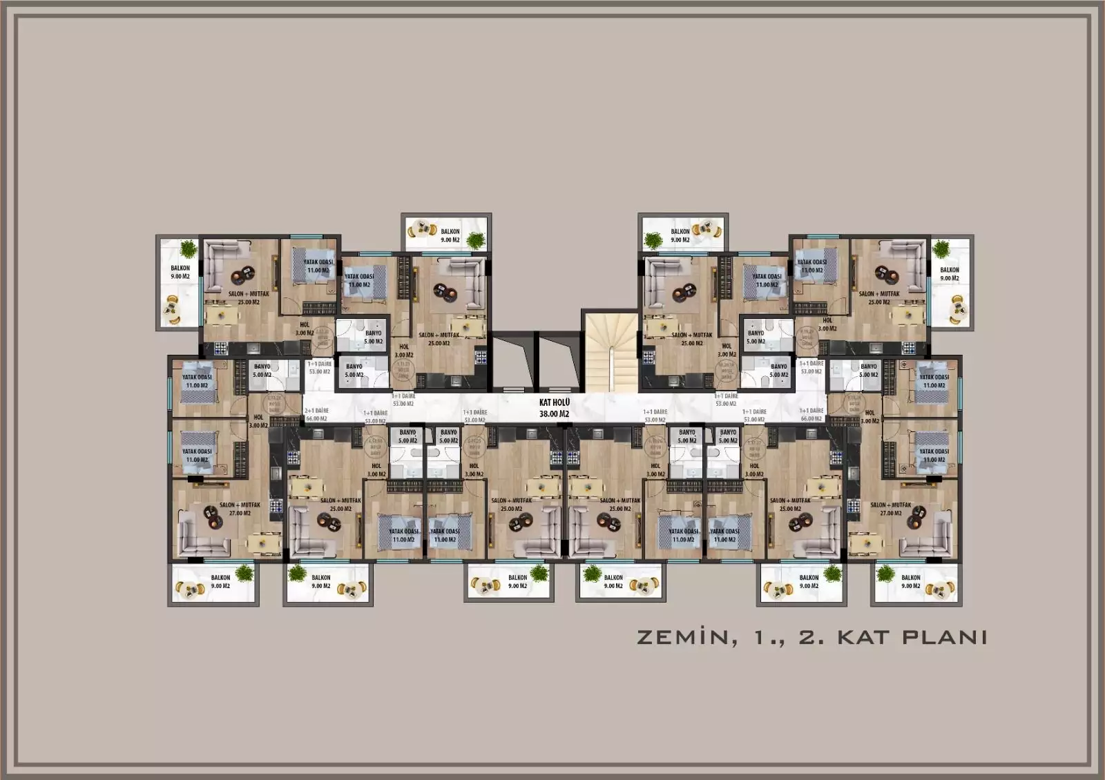 Flat 53m² in Turkey, Konakli. Priced at 93000€ rent photo-22