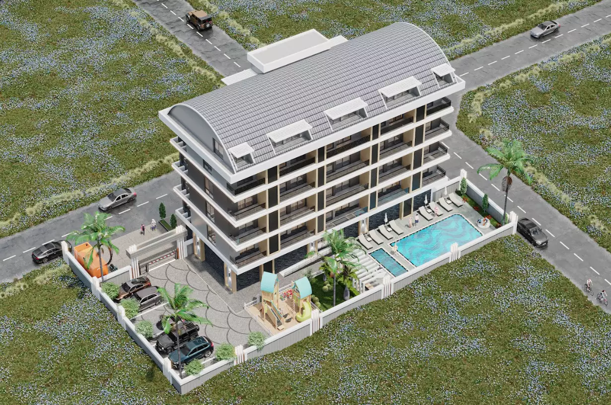 Flat 57m² in Turkey, Kargicak. Priced at 98000€ rent photo-3