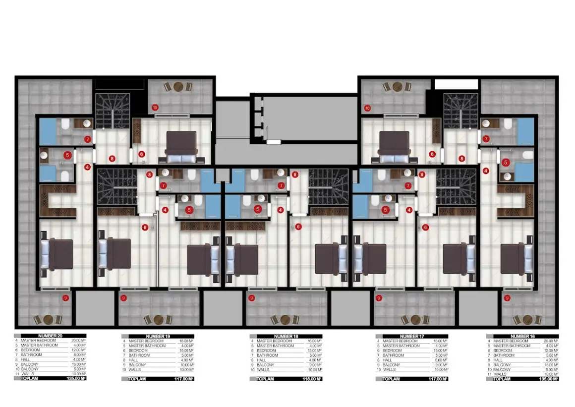 Flat 57m² in Turkey, Kargicak. Priced at 98000€ rent photo-20