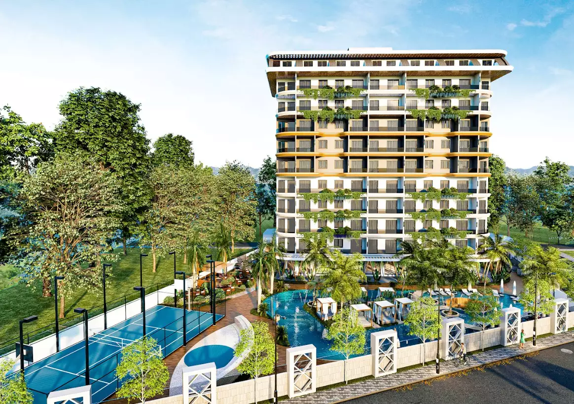 Flat 47m² in Turkey, Avsallar. Priced at 115500€ rent photo-2