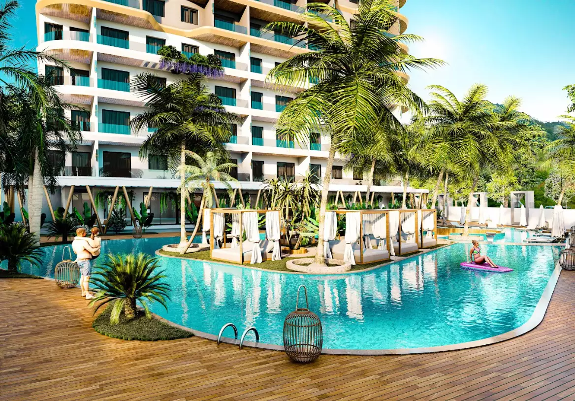 Flat 47m² in Turkey, Avsallar. Priced at 115500€ rent photo-3