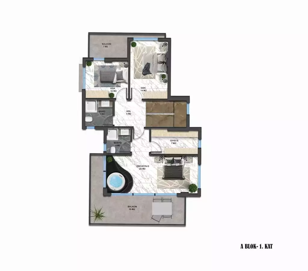 Villa 290m² in Turkey, Kargicak. Priced at 1050000€ rent photo-21