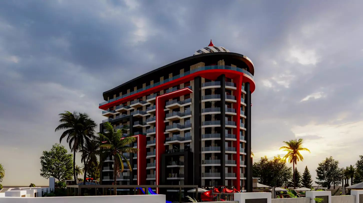 Flat 60m² in Turkey, Gazipasа. Priced at 143000€ rent photo-2