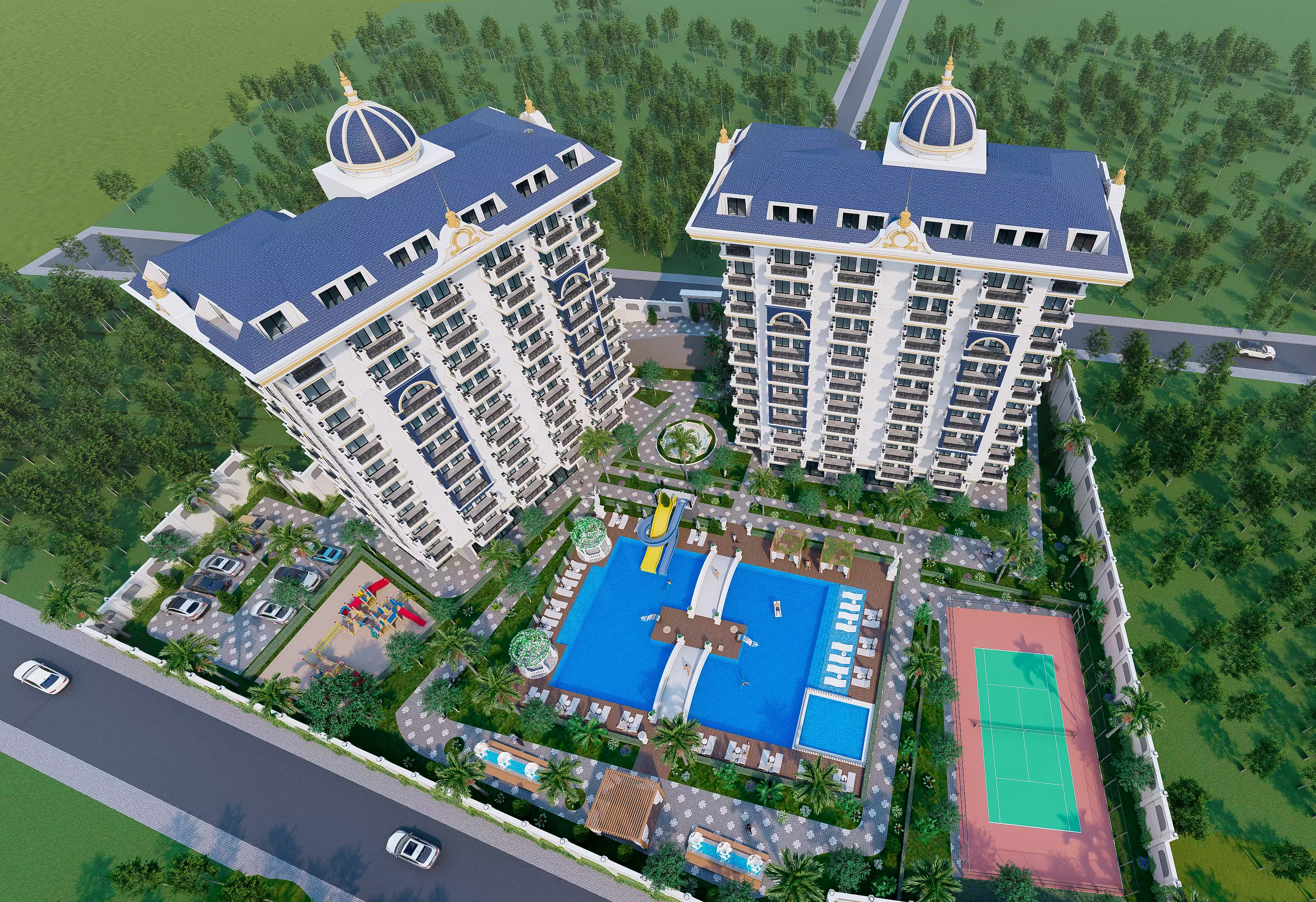 Flat 53m² in Turkey, Avsallar. Priced at 111000€ rent photo-2