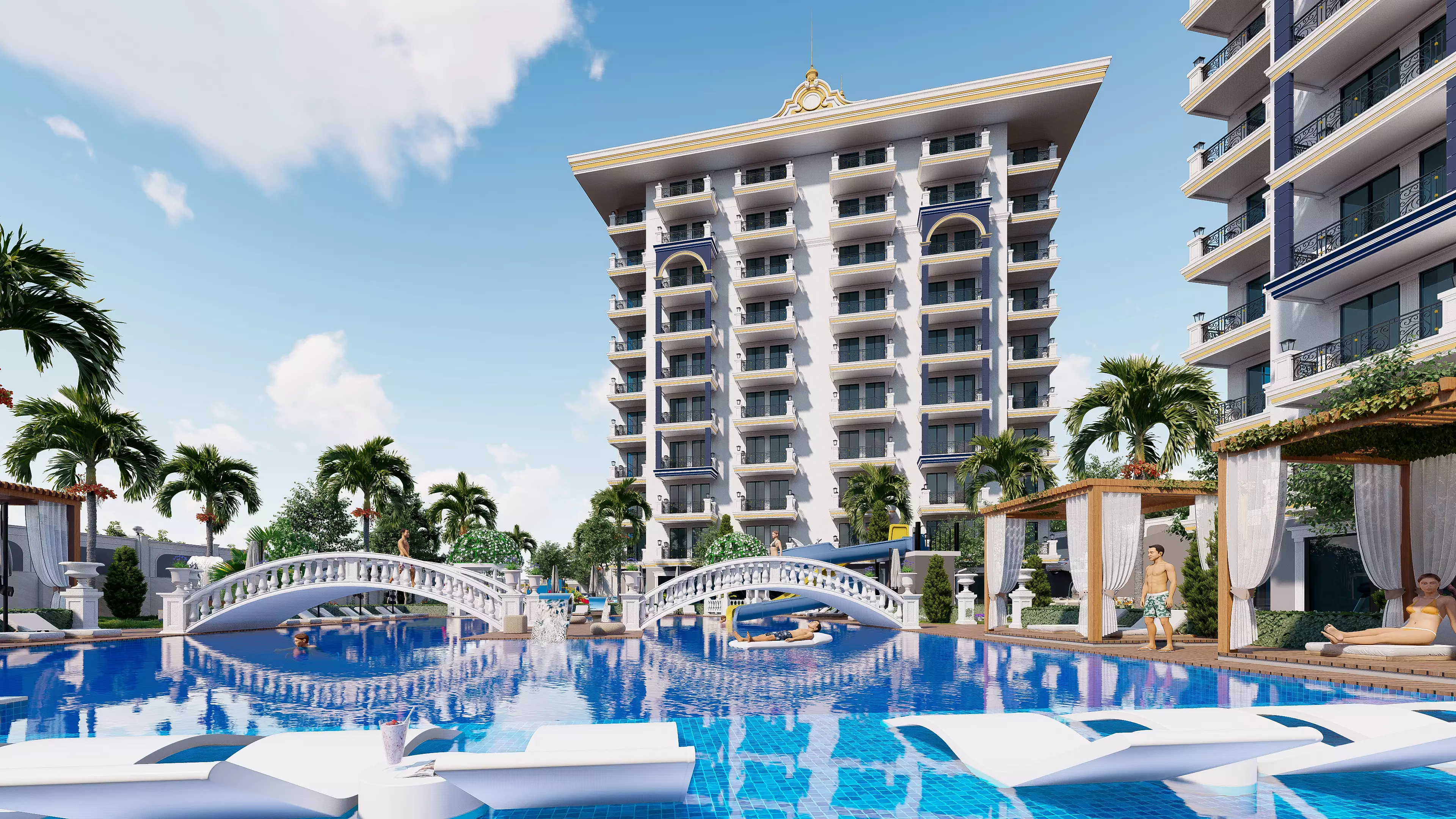 Flat 53m² in Turkey, Avsallar. Priced at 111000€ rent photo-3